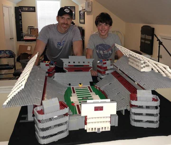 This Lego version of South Carolina's stadium is a work of art 