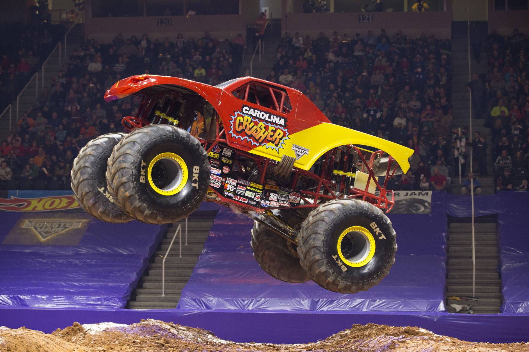 carolina crusher monster truck toy