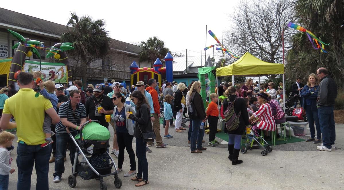 Folly Beach's 10th annual Folly Gras parade and street festival Photo