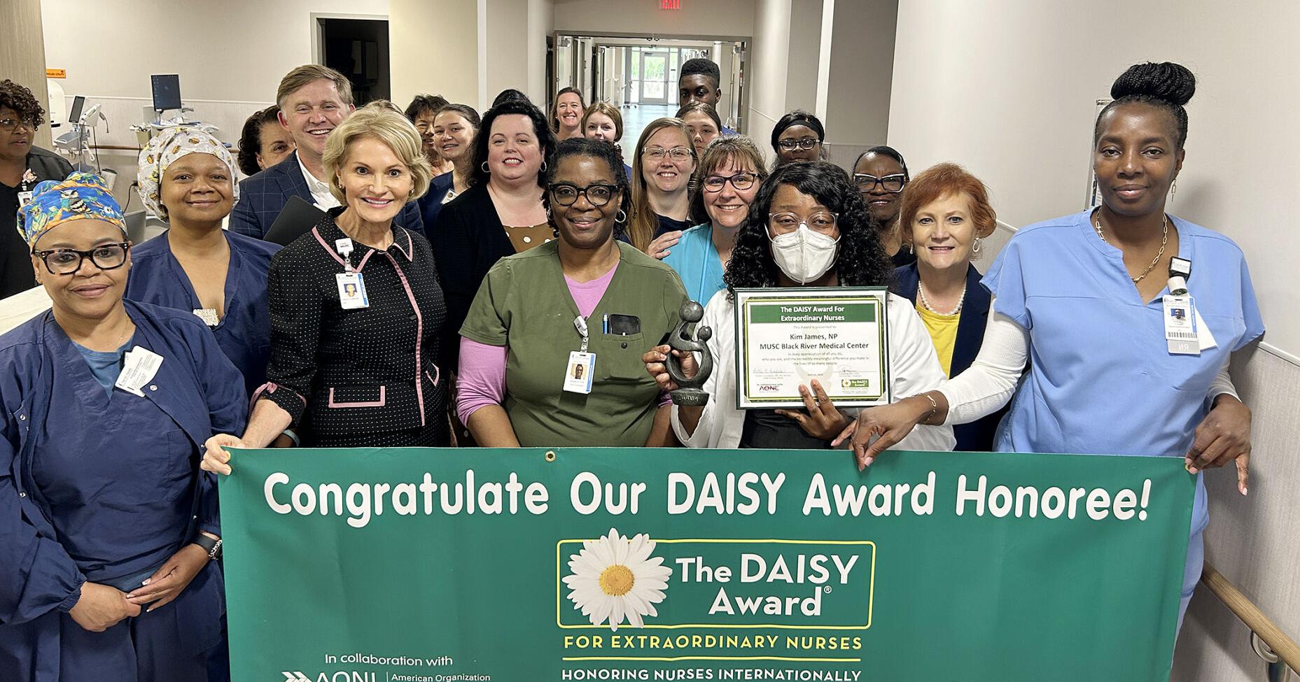 MUSC Health Black River Medical Center announces newest DAISY Award recipient - Vimarsana News
