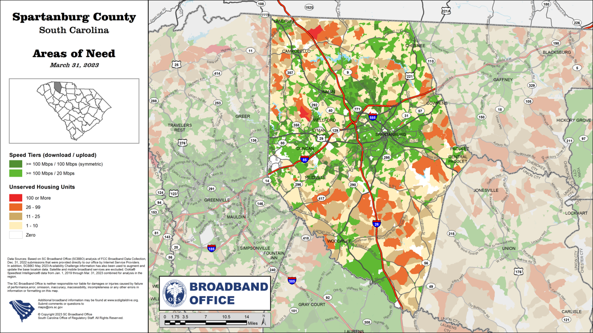 High-speed internet expanding to rural Spartanburg County | Spartanburg  News | postandcourier.com