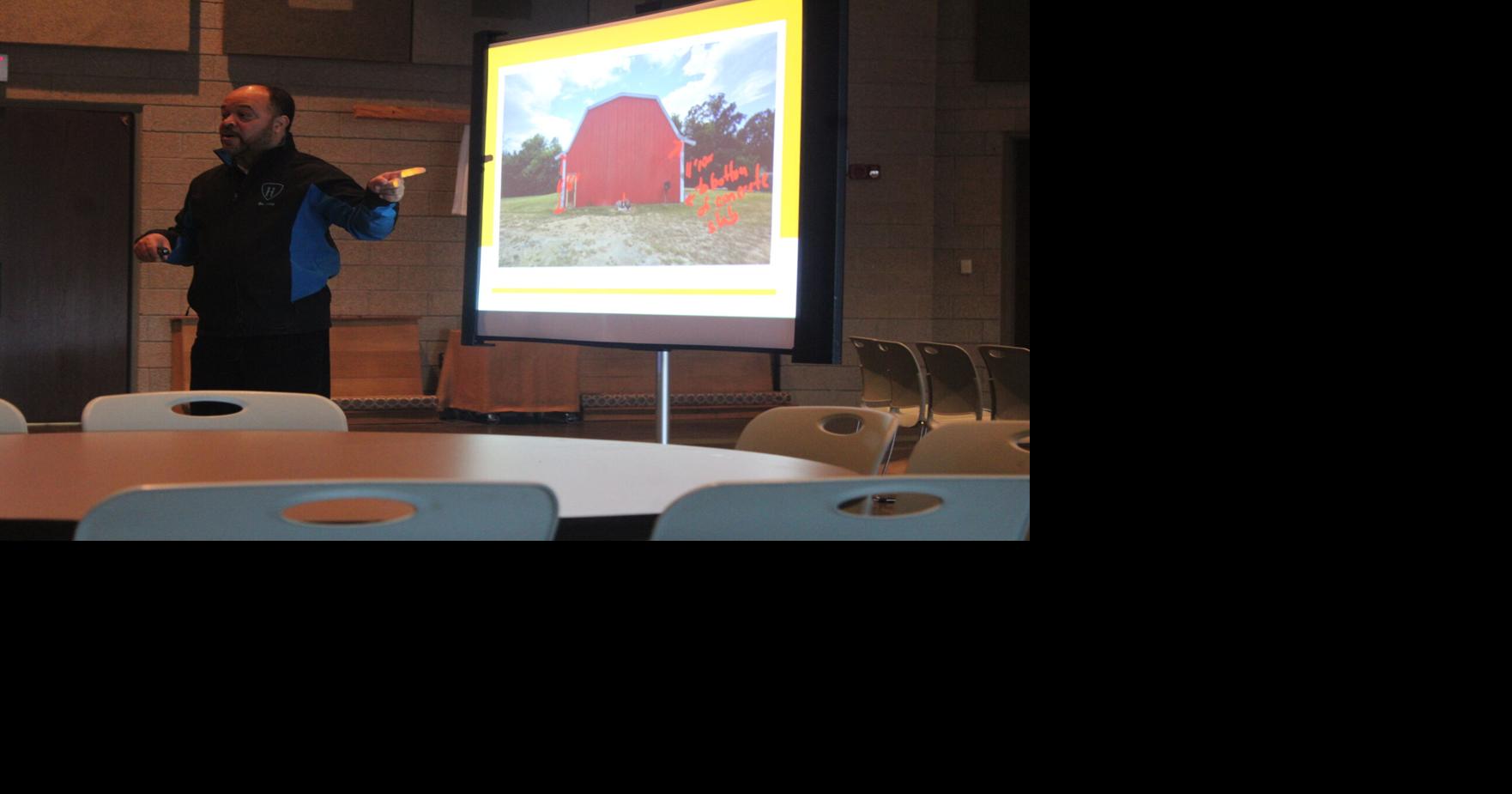 Church members learn about renovations at Charles Hammond House in North Augusta