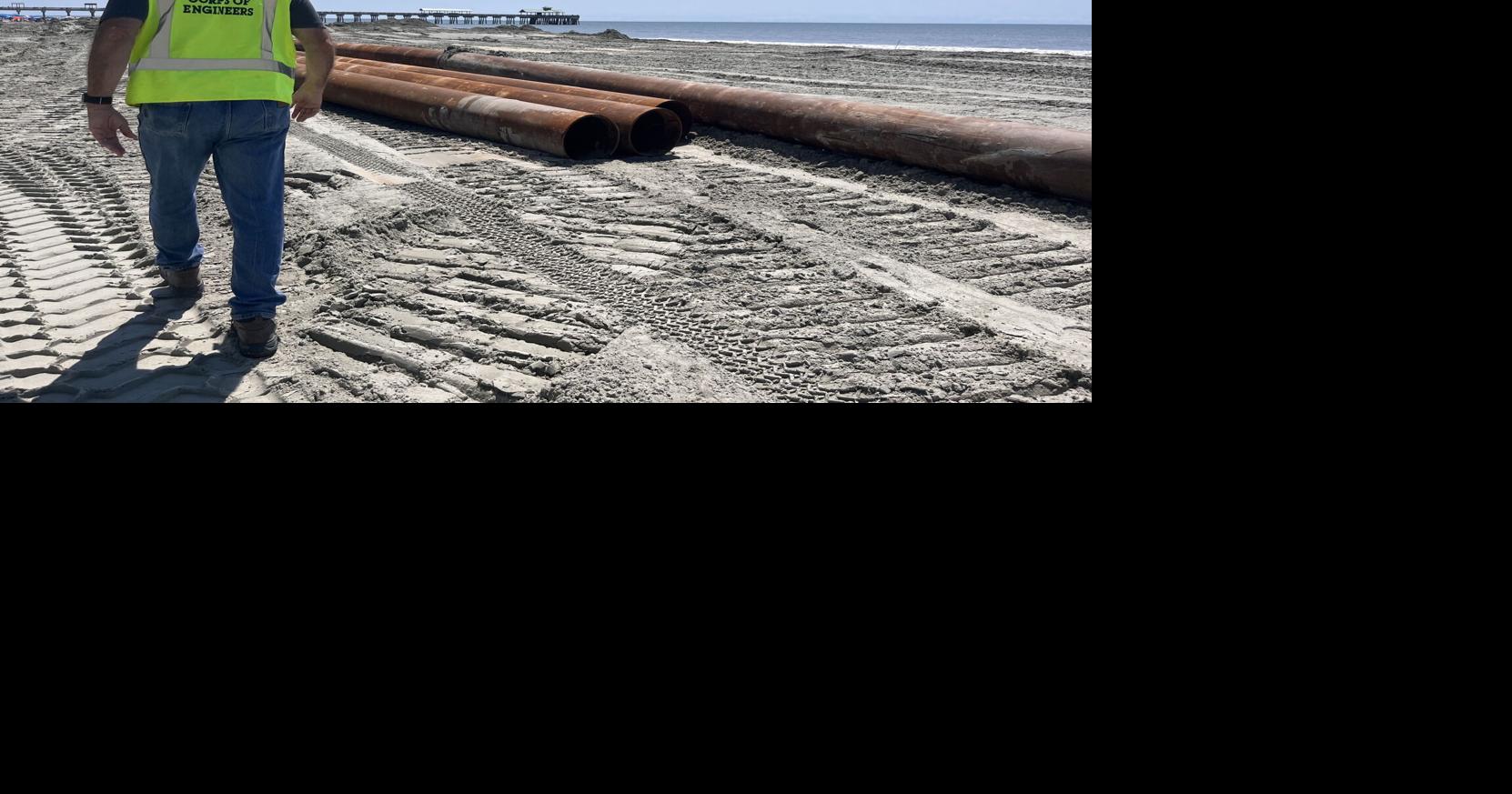 Folly Beach renourishment to pause for Memorial Day weekend | News 