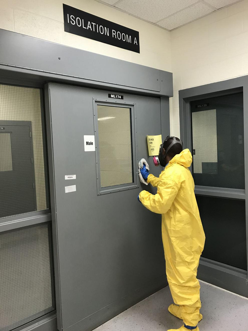 Crews disinfect Charleston County jail after inmate tests positive for