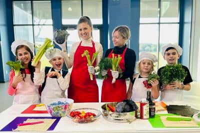 Healthy habits begin with getting kids into kitchens