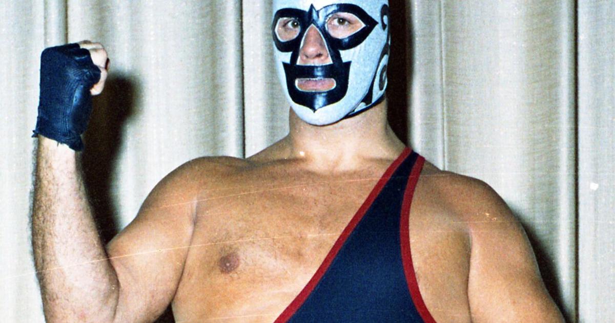 Don Jardine was pro wrestling gold behind the mask