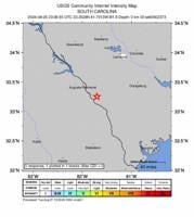 Tidak ada kerusakan yang dilaporkan setelah gempa bumi 26 Agustus di Savannah River Site