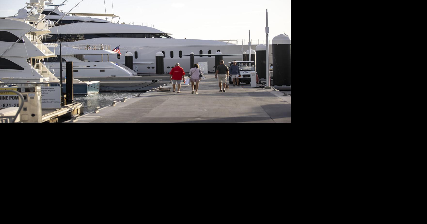 Who’s the British billionaire docking his $100M mega yacht in Charleston?