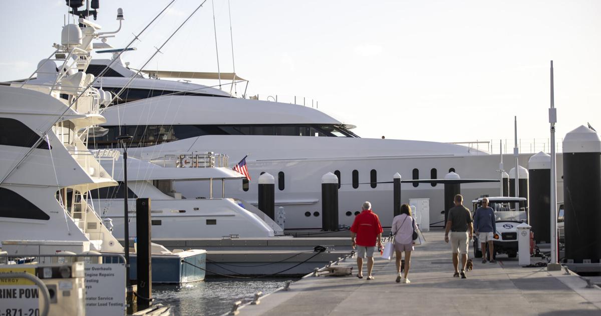 Who’s the British billionaire docking his $100M mega yacht in Charleston?