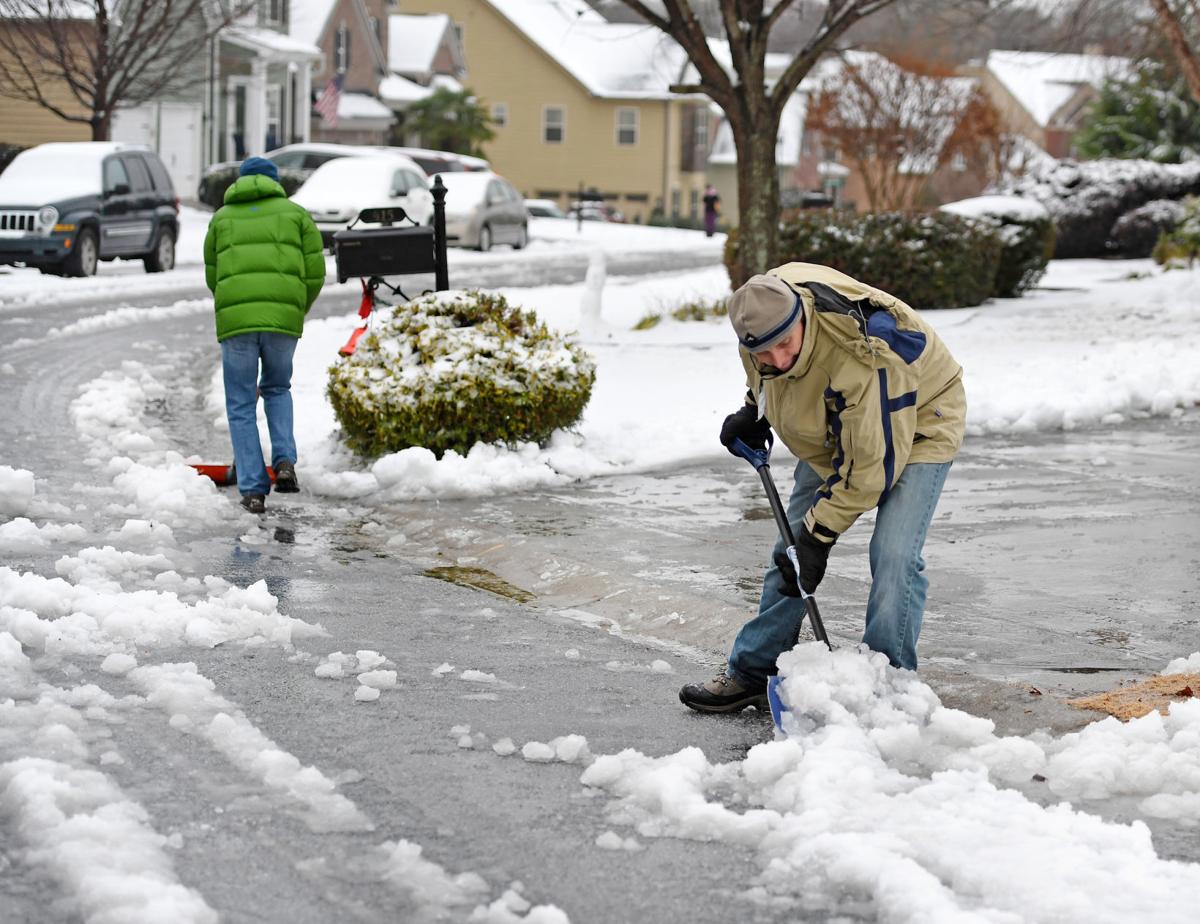Winter storm brings snow, ice to South Carolina�s Upstate Photo