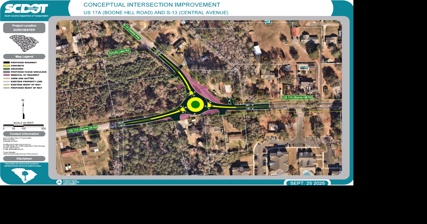 SCDOT to host public drop-in on intersection project
