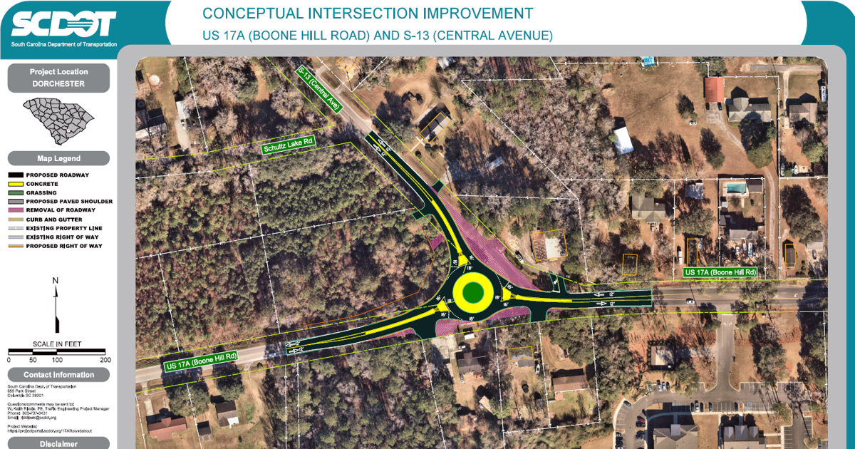 SCDOT to host public drop-in on intersection project