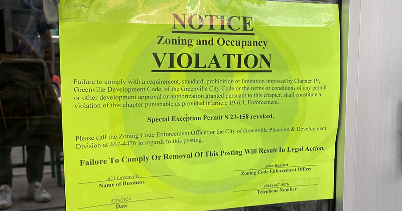 821 GVL bar shut down after downtown Greenville shooting | Greenville Business - Vimarsana News