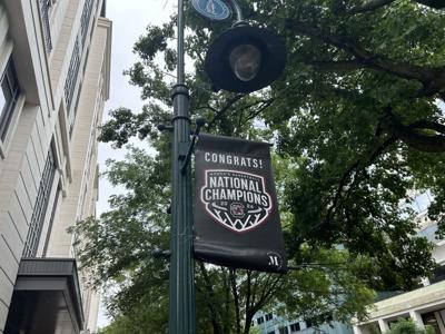 Gamecock women's basketball signs stolen from Main Street | Columbia ...