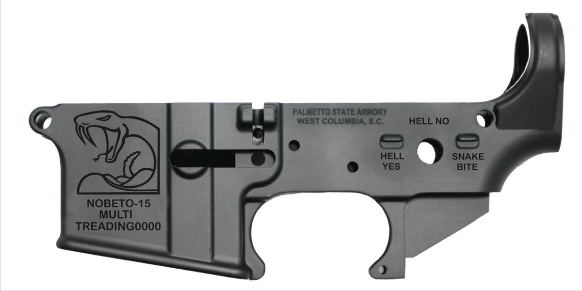 Sc Gun Maker Stamps No Beto On Ar 15 Part To Mock Democratic