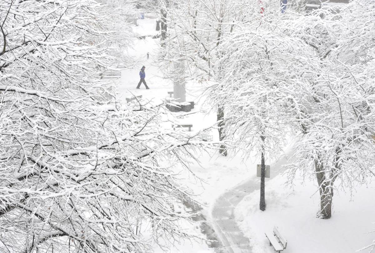 Winter storm wallops region