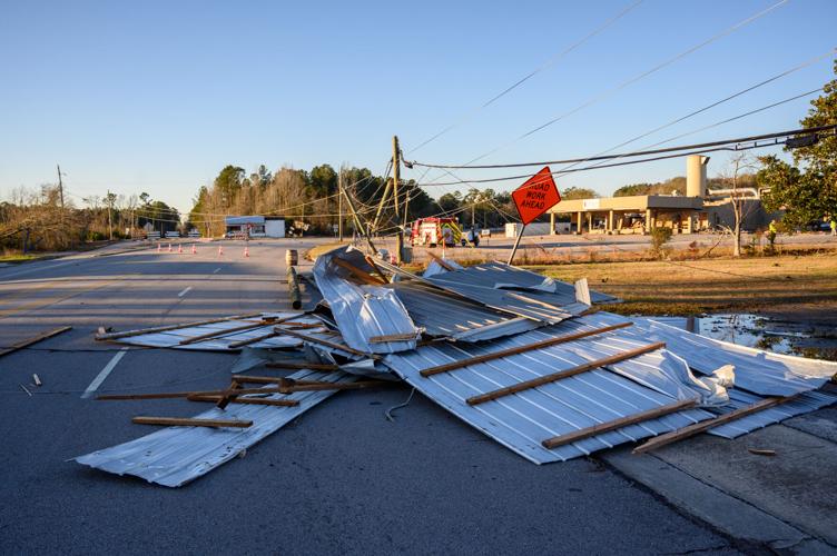 Photos: Bamberg tornado damaged heart of downtown