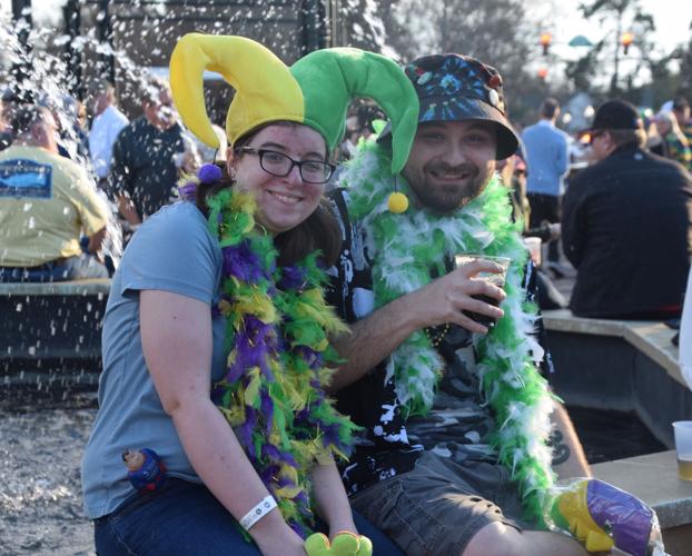 Mardi Gras celebration creates festive atmosphere in downtown Aiken