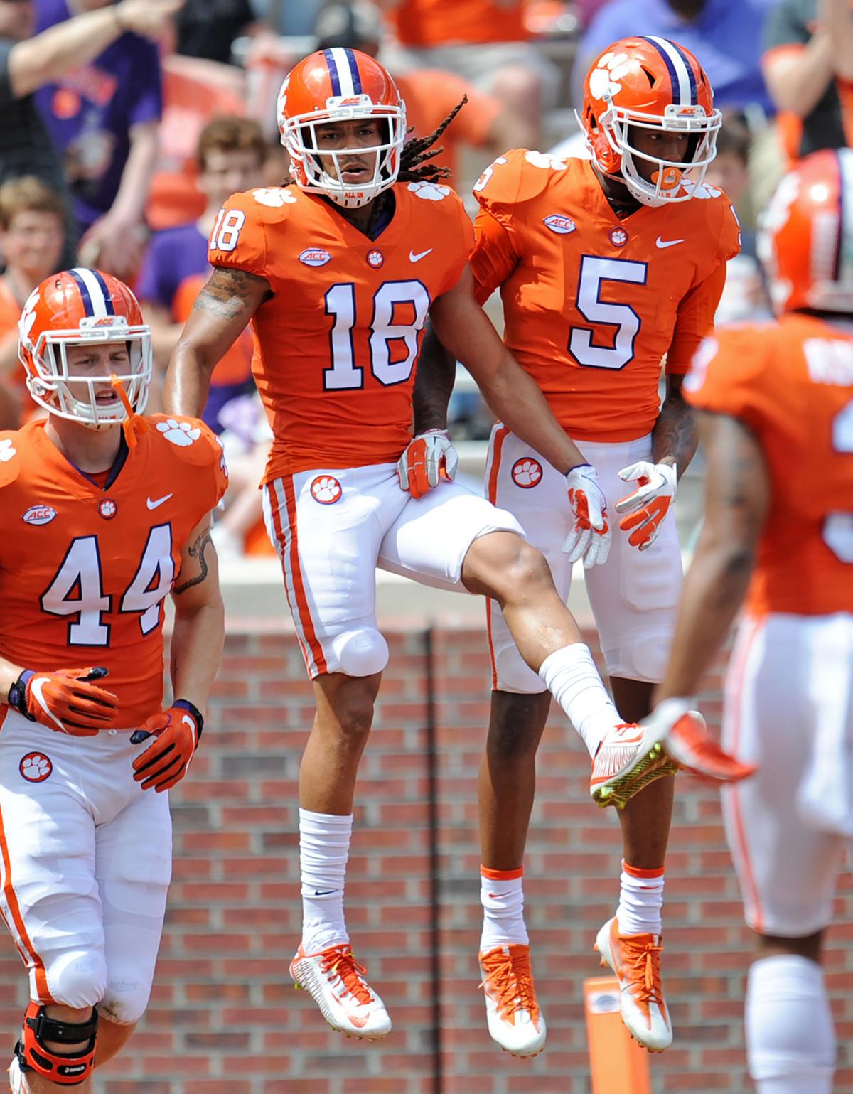 Clemson holds Orange and White Spring game Photos from The Post and
