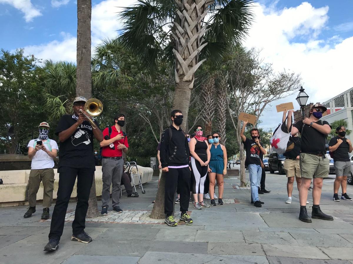 Black Lives Matter protesters arrested in Charleston march ...