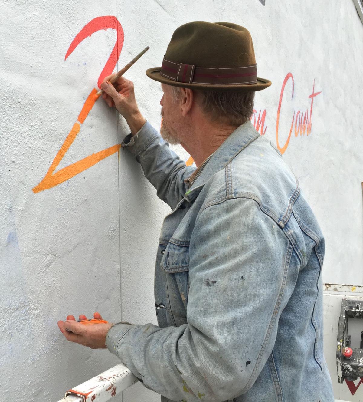 Five Questions Muralist David Boatwright an artist of many talents