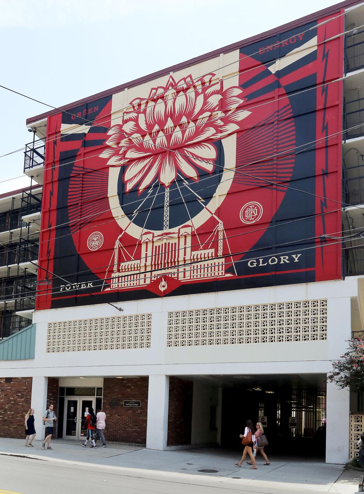 College Lodge Mural