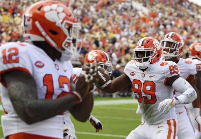 Clemson Beats Georgia Tech At Its Own Game Running The Football