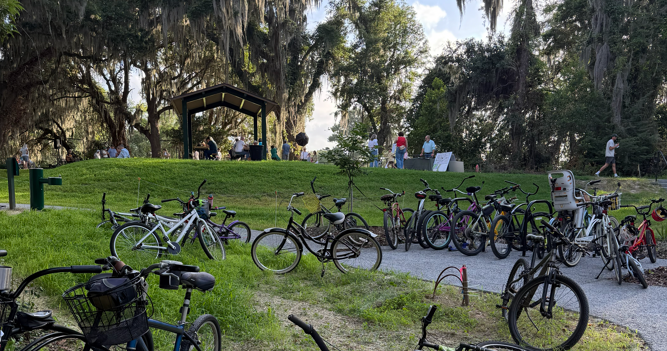 A Civil War-era fort is now Charleston's newest public park. It offers Stono River sunset views.