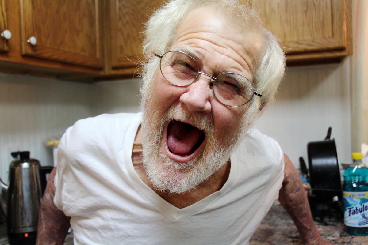 angry grandpa kitchen sink