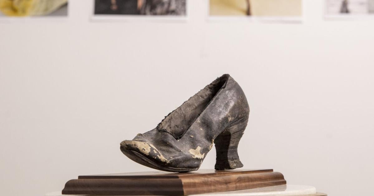 Photos: Charleston store finds century-old shoe in walls while renovating