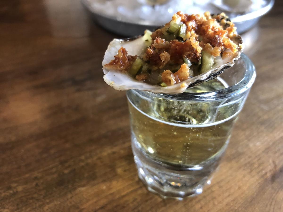 Bartender at Amen Street Fish & Raw Bar in downtown Charleston is