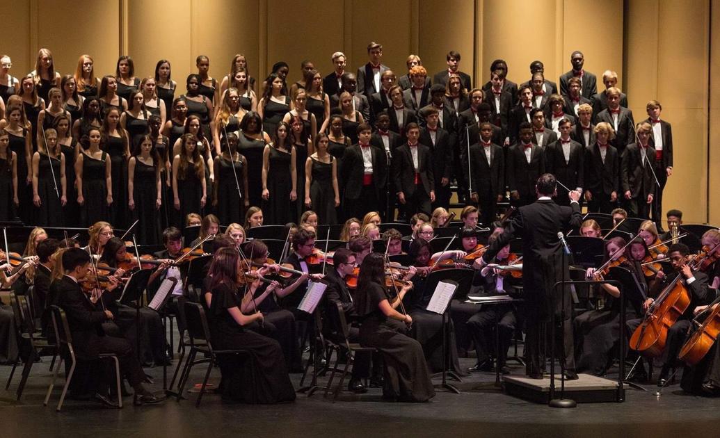 Charleston county school of the arts symphony and singers will perform