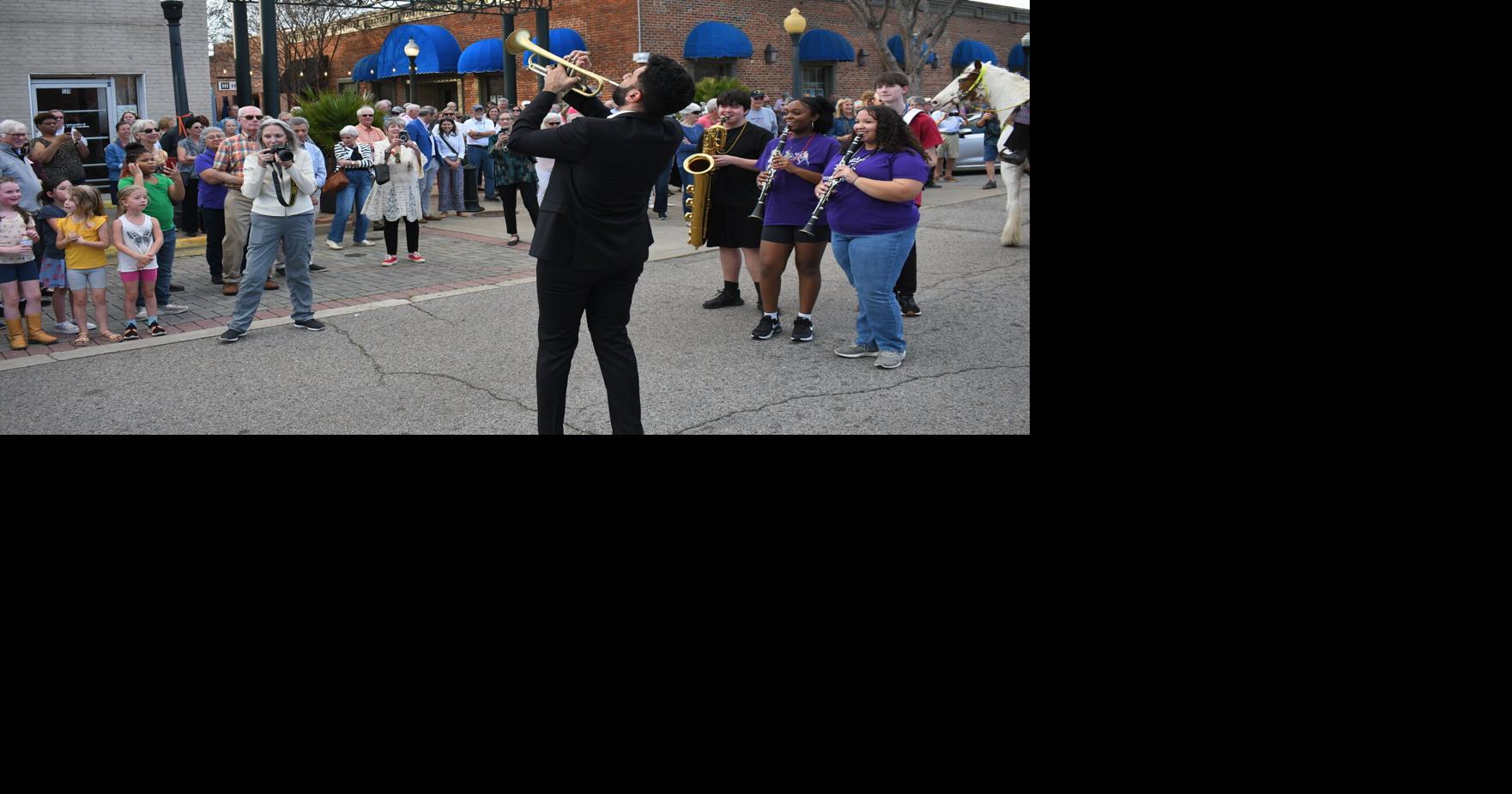 Jazz funeral parade kicks off Joye in Aiken festival