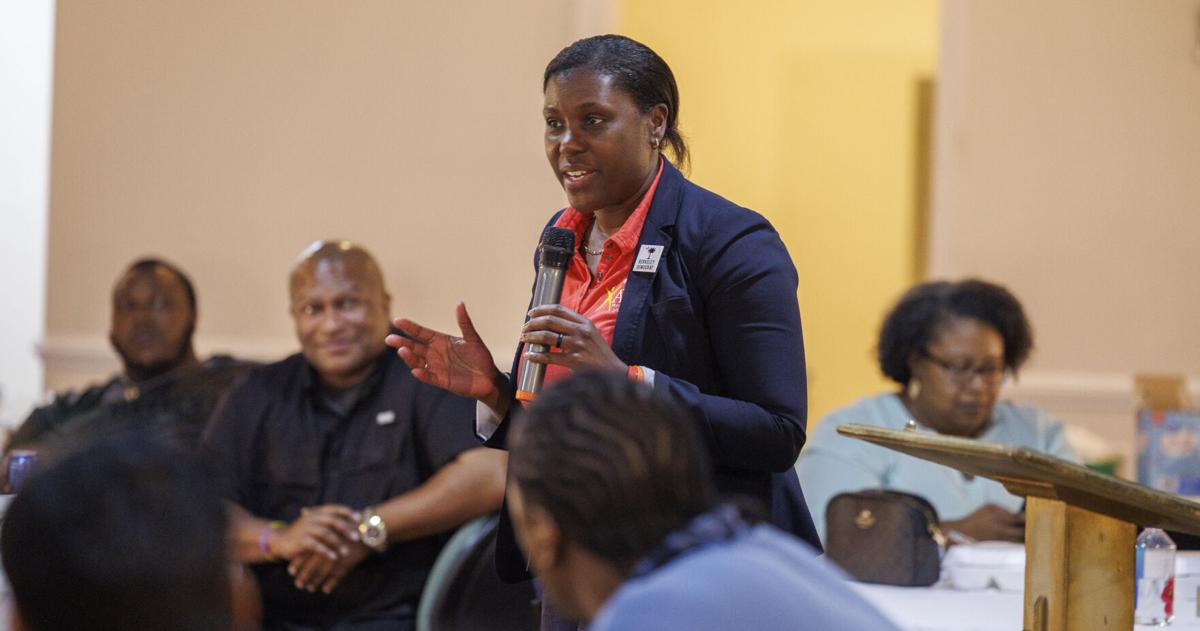 Humanities Widget Democrat Sylvia Wright is running to lead SC public schools