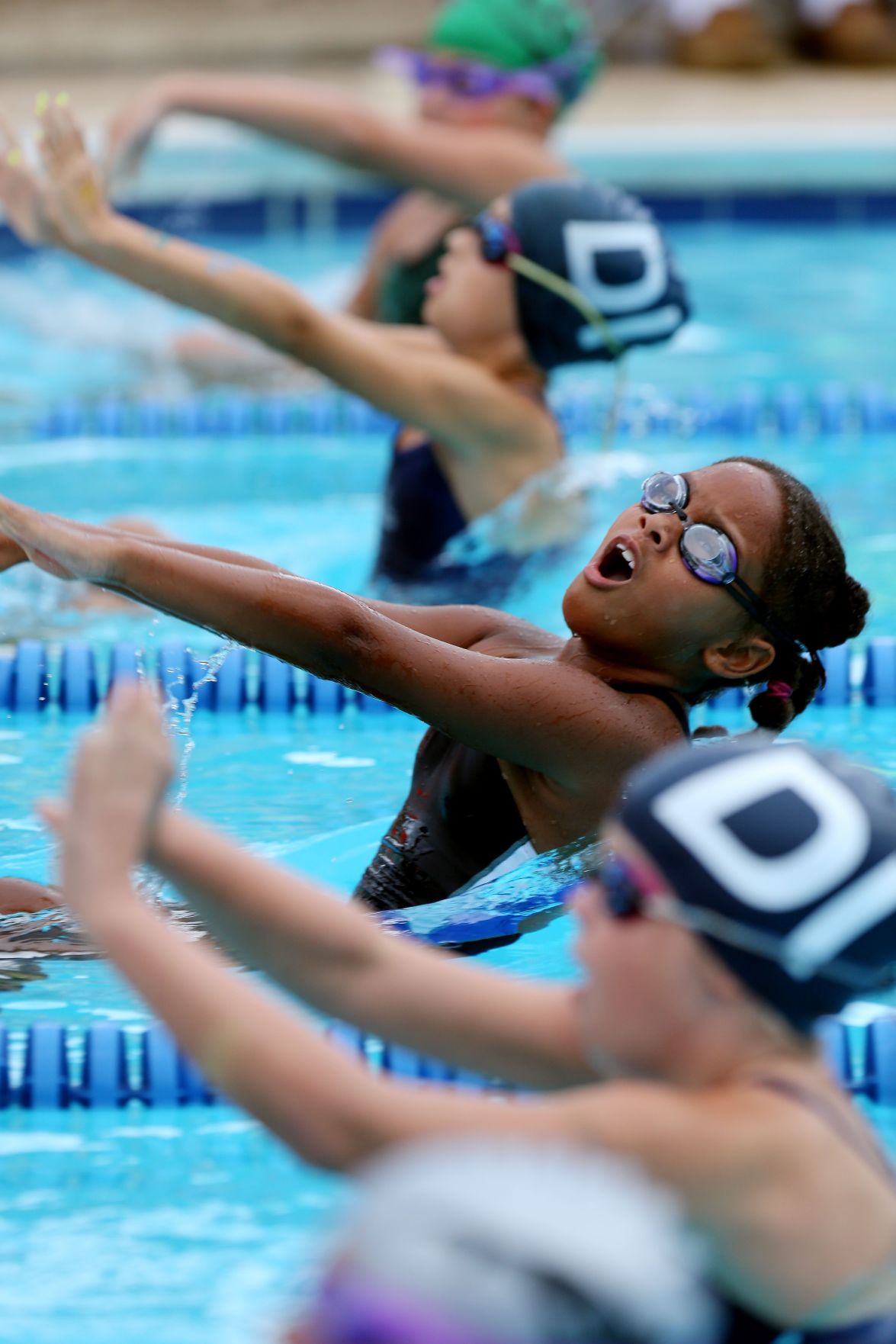 City Swim Meet First Day Sports