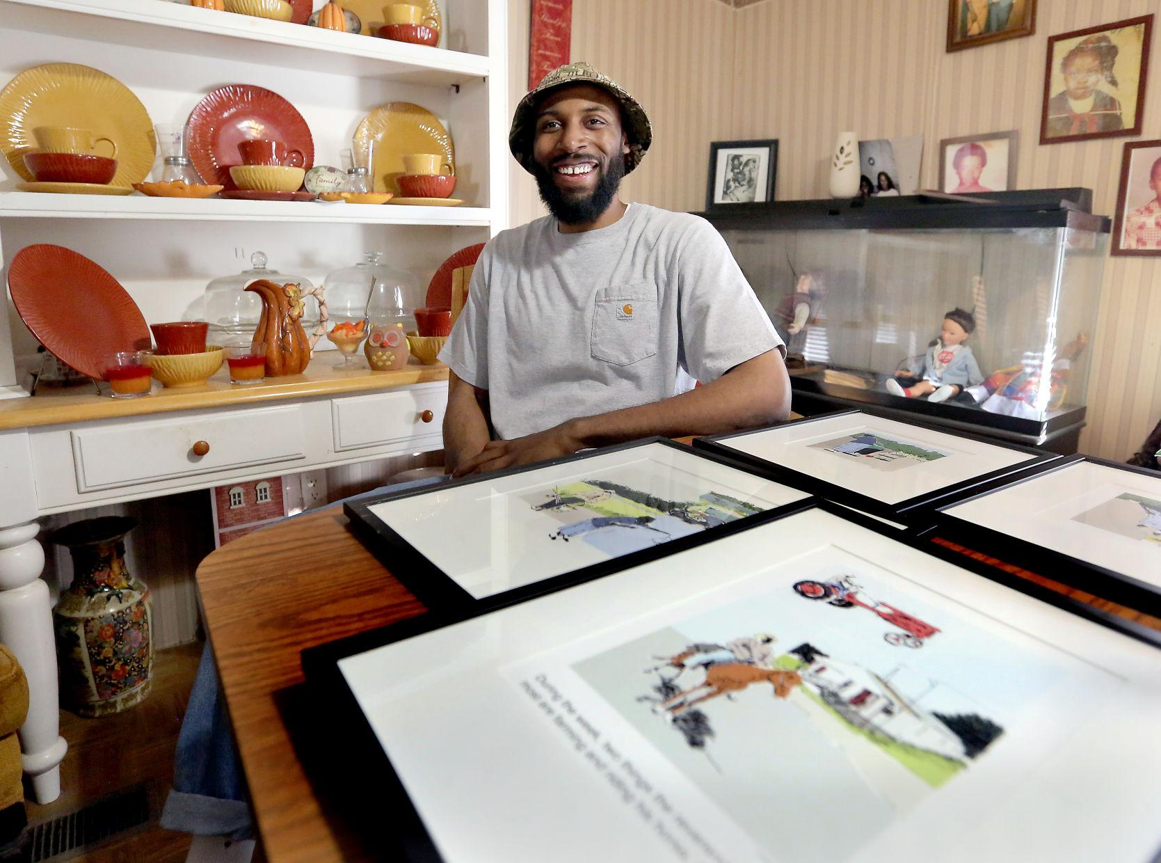Straight out of Varnville, artist Ment Nelson makes it 'cool to be from