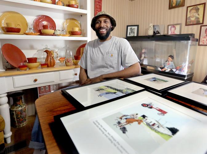 Straight out of Varnville, artist Ment Nelson makes it 'cool to be from