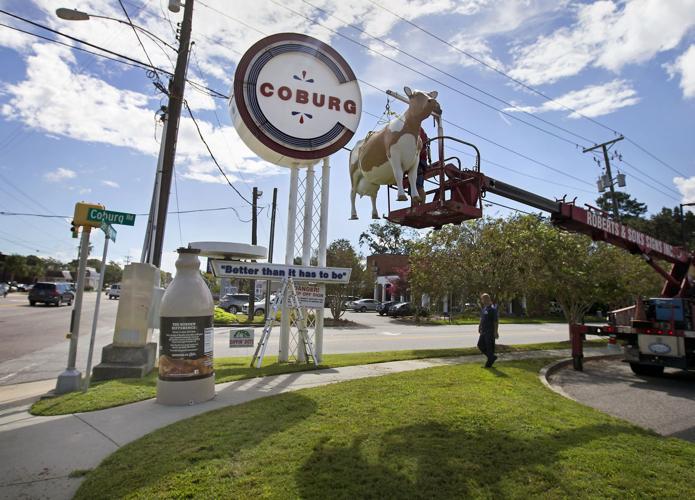 Why is the Coburg Cow Charleston's storm meter?