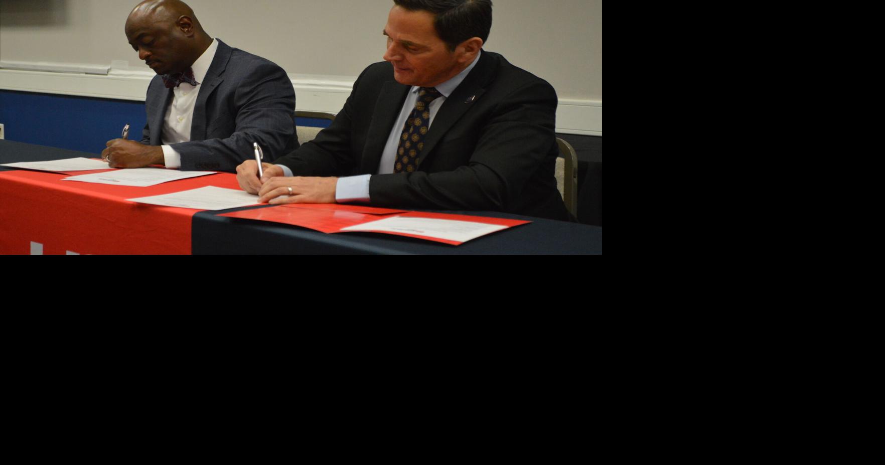 USCA and school district sign cybersecurity agreement