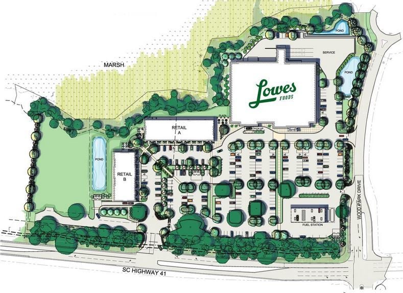 Market at Mill Creek site plan