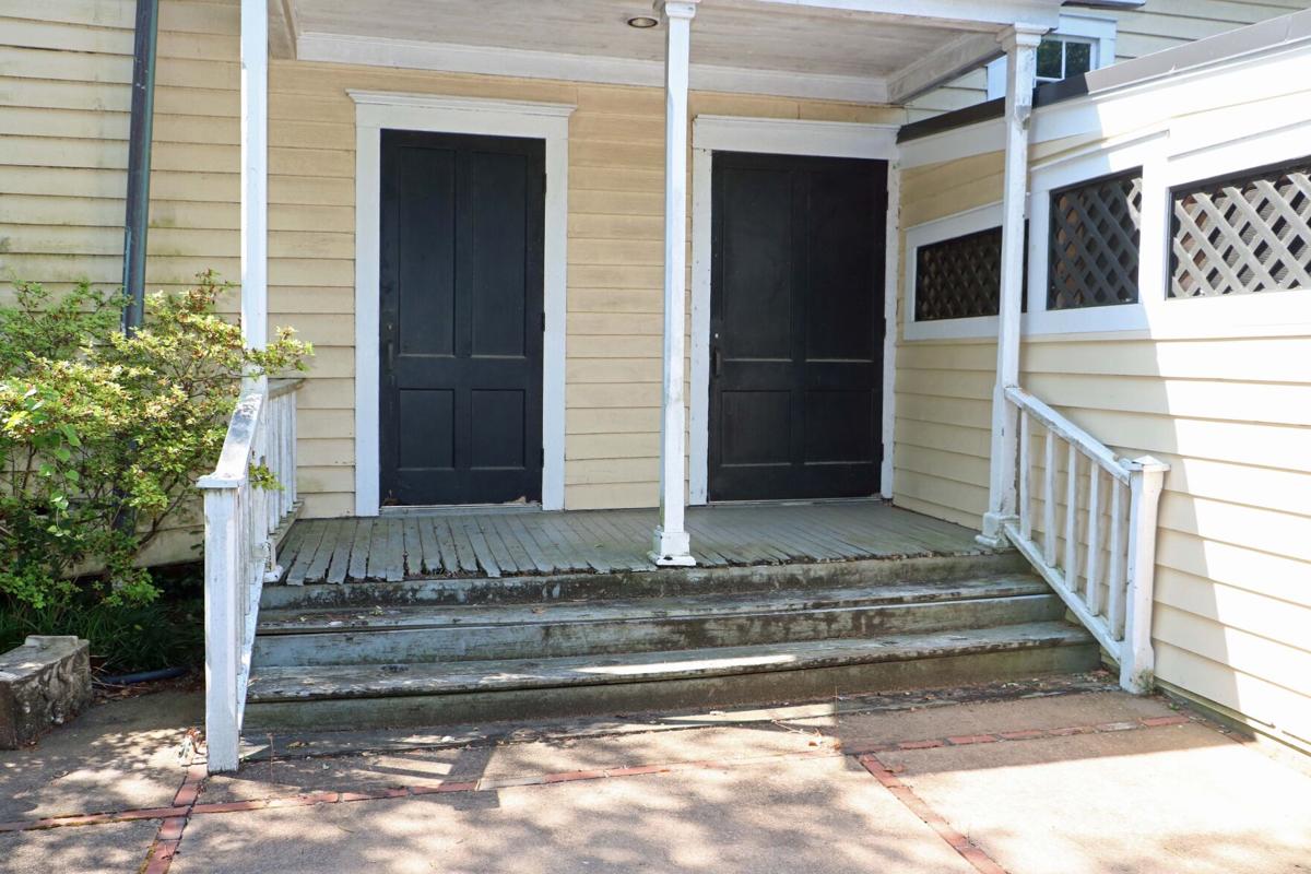 Carriage House back steps