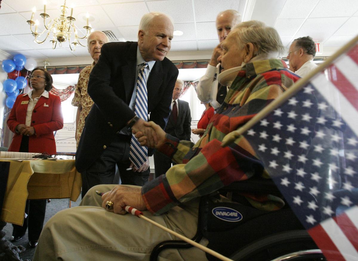Sen. John McCain, R-A, Gene Campbell