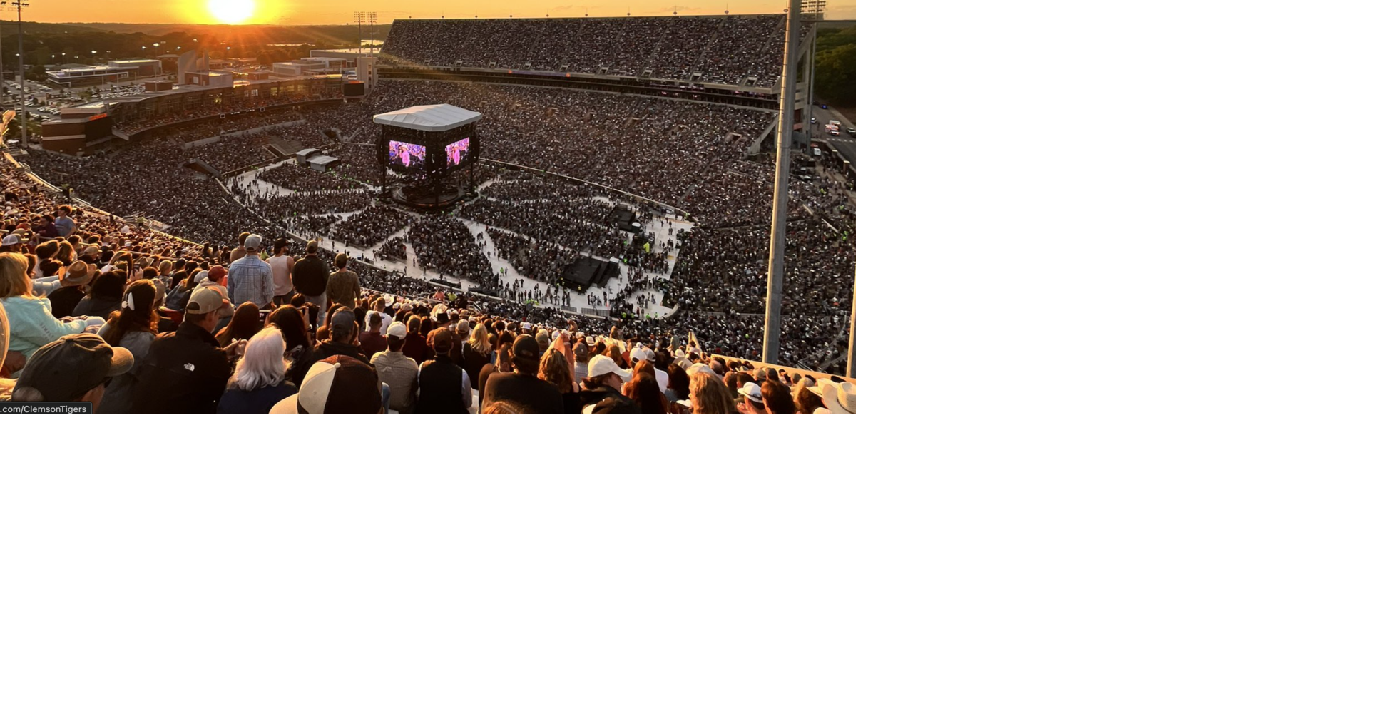 What is Clemson gaining from country music concerts? Millions in alcohol sales and a new grass field.