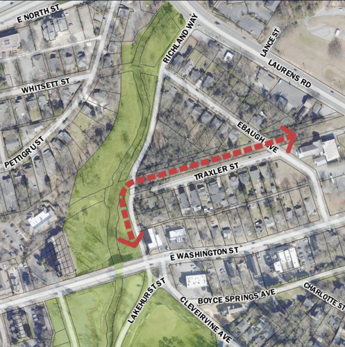 Swamp Rabbit Trail connector from Greenville's Cleveland Park needs $200K,  traffic plan | Greenville News | postandcourier.com