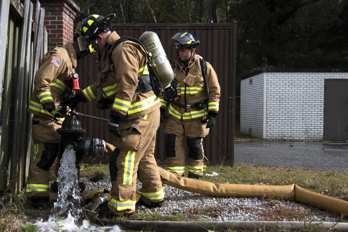 Regardless of the uniform we wear: 628th CES Fire Department