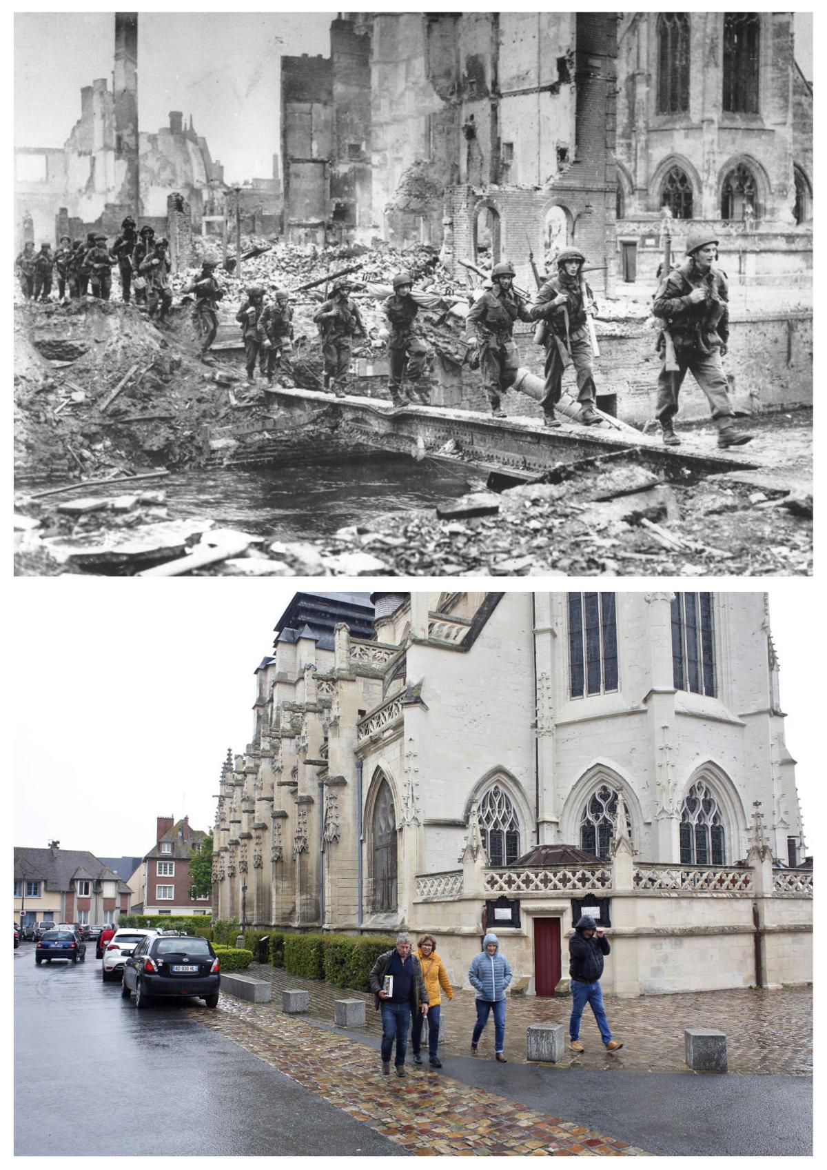 D Day Then And Now Photo Gallery