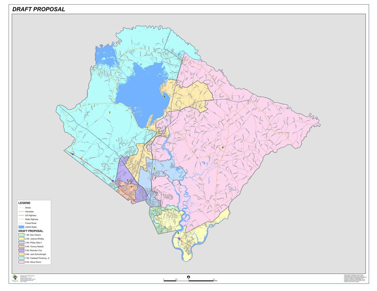 Berkeley County set to finalize redistricting process in February