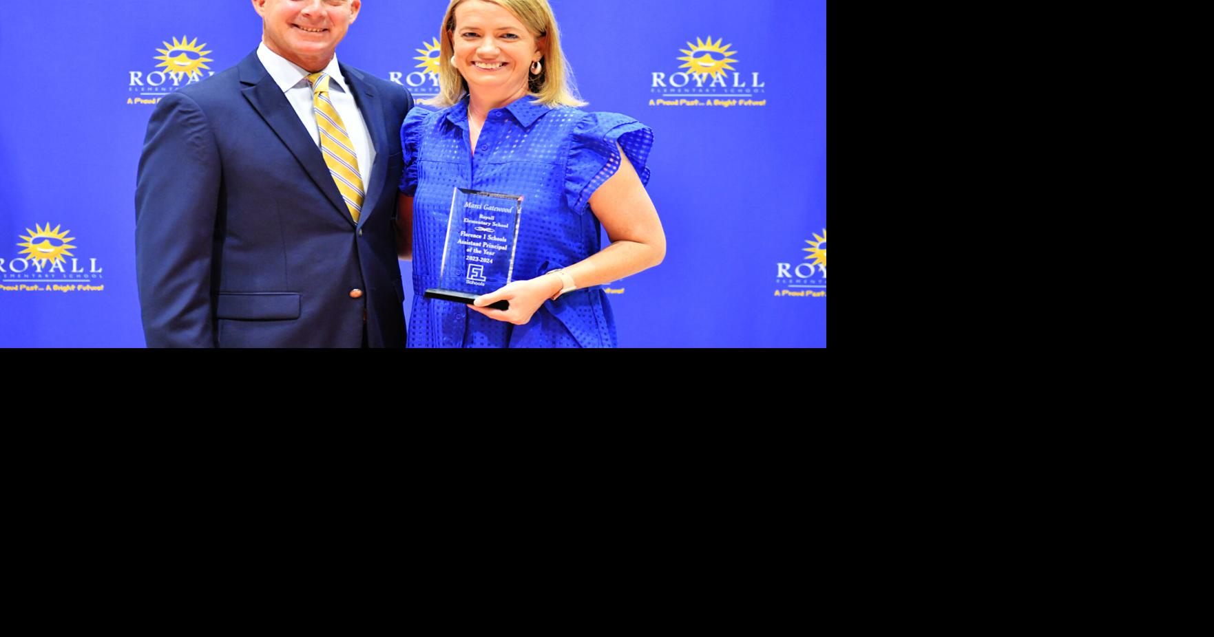 Florence 1 Schools names principal, assistant principal of the year