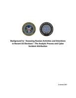Intelligence agency background report on Russian Interference