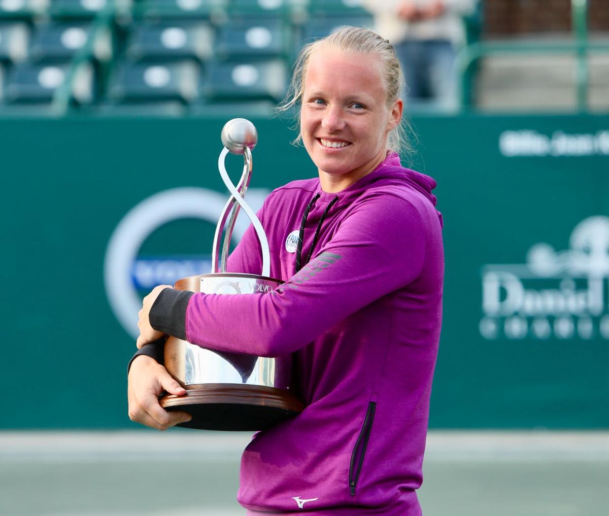 Kiki Bertens Rolls To Victory At Volvo Car Open Sports